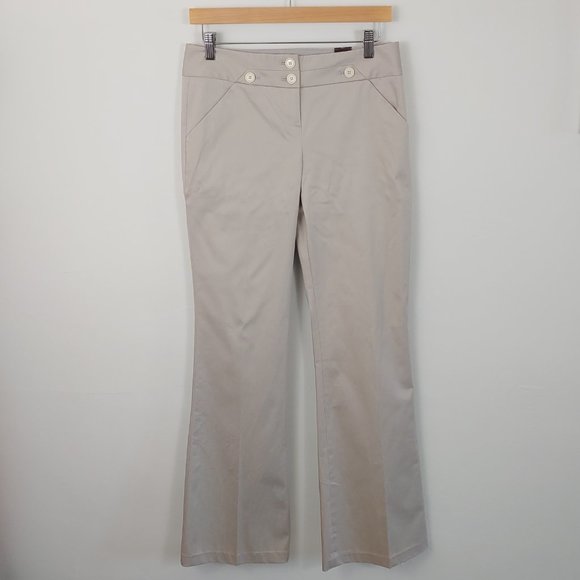 The Limited Cassidy Fit Khaki Trousers size 4 NWT - Picture 1 of 9